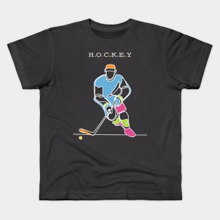 Hockey Sport Kids T-Shirt